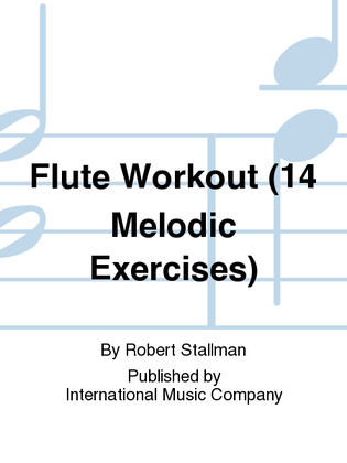 Book cover for Flute Workout (14 Melodic Exercises)