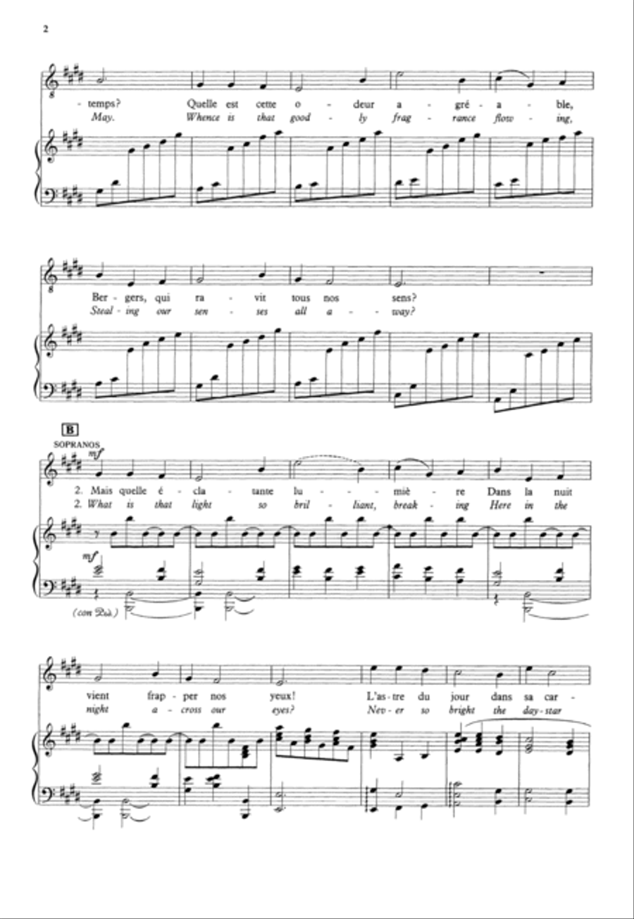 Quelle est cette odeur agréable? 4-Part scores gallery preview page 2