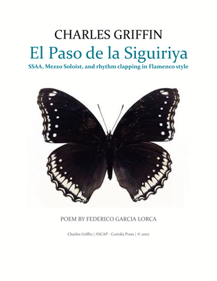 El Paso de la Siguiriya - SSAA, Mezzo Soloist, and rhythm clapping in Flamenco style