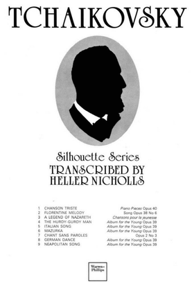 Book cover for Tchaikovsky - Silhouette Series