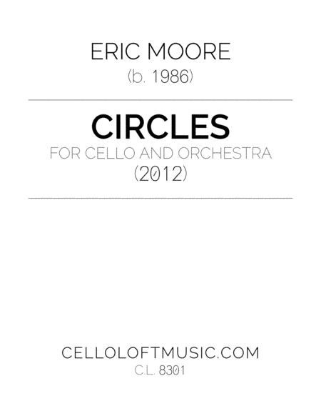 Circles - Concerto for Cello & (H.S.) String Orchestra image number null