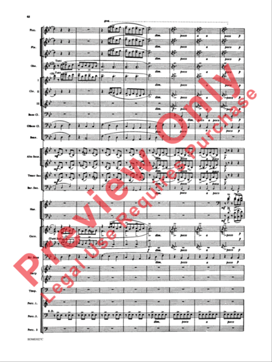 La Fiesta Mexicana La Fiesta Mexicana Concert Band scores gallery preview page 65