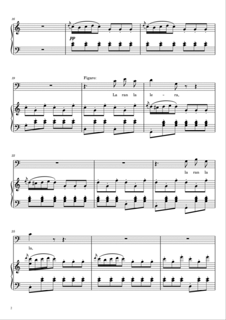 Rossini - Largo al factotum - from 