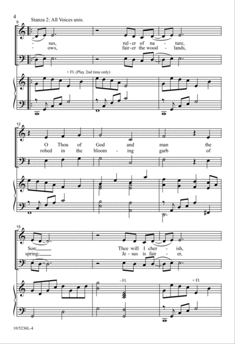 My Glory, Joy, and Crown! 4-Part scores gallery preview page 3