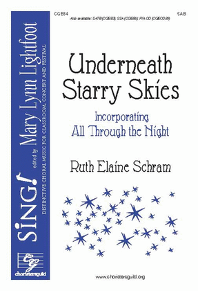 Book cover for Underneath Starry Skies (Incorporating All Through the Night) (SSA)