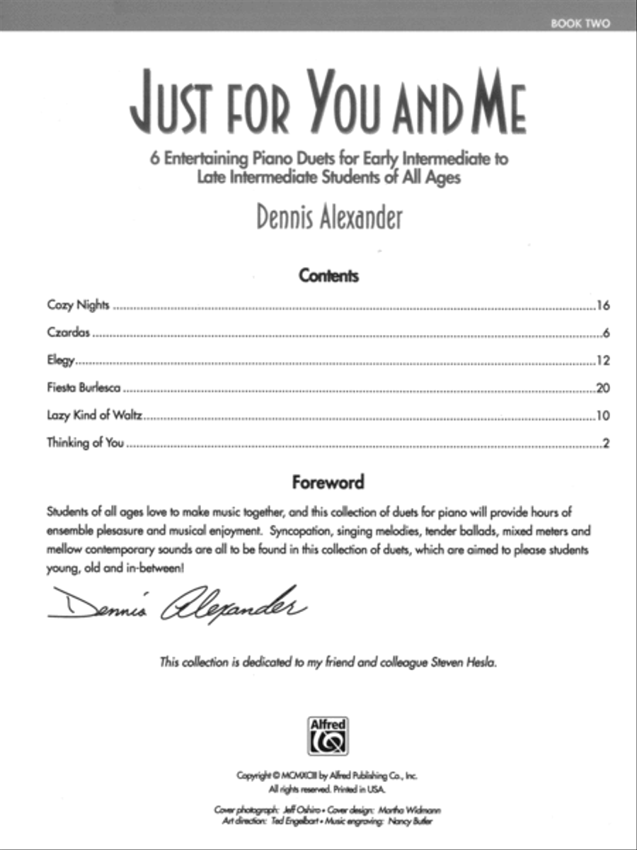 Just for You & Me, Book 2 Small Ensemble scores gallery preview page 2