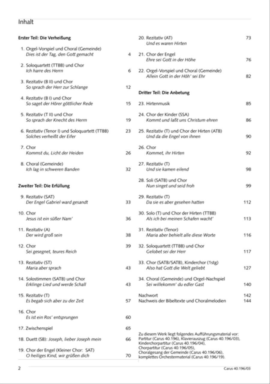 Die Geburt Christi SSA scores gallery preview page 3