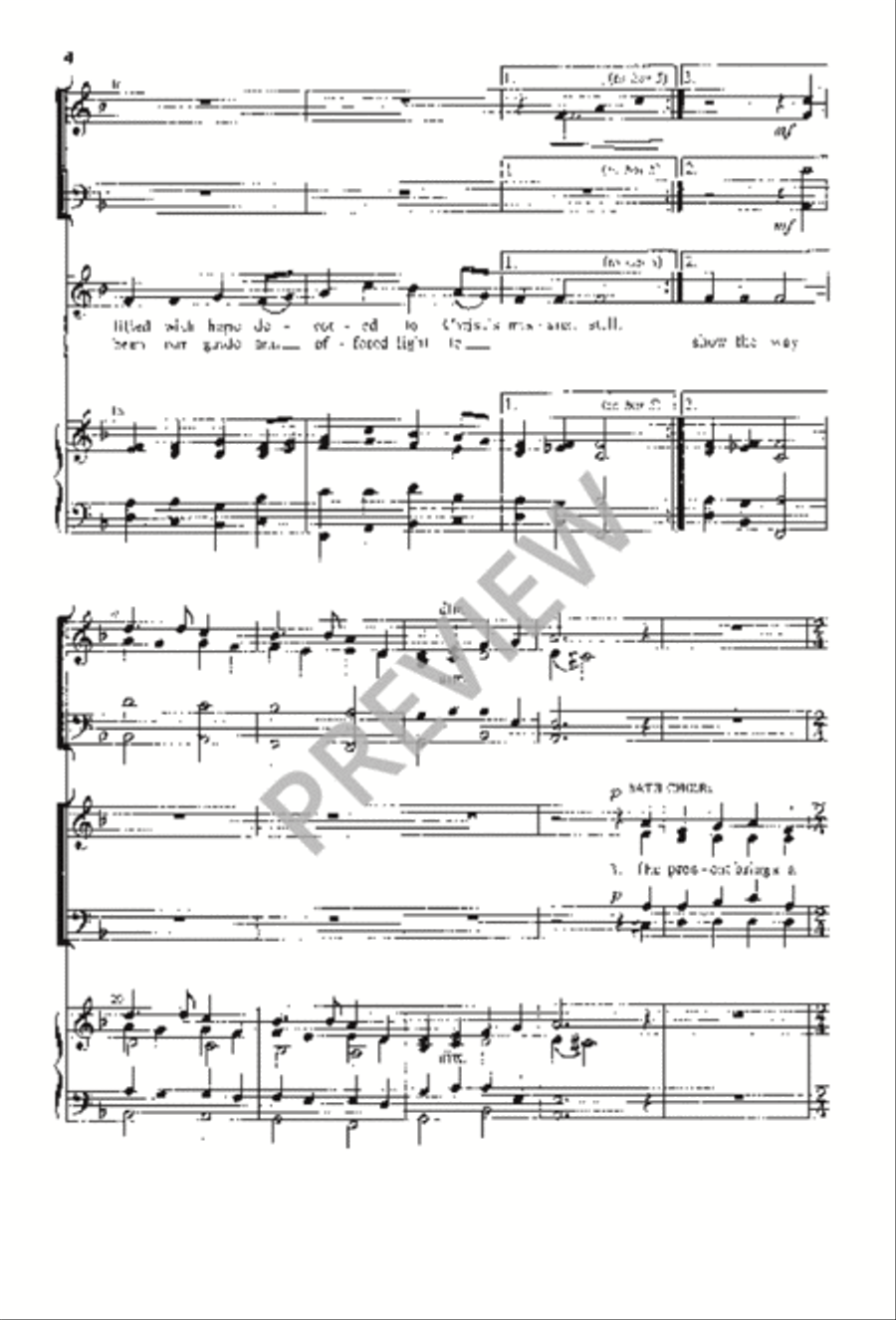 We Are God's People We Are God's People 4-Part scores gallery preview page 5