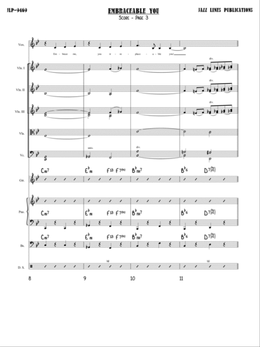 Embraceable You Orchestra scores gallery preview page 6