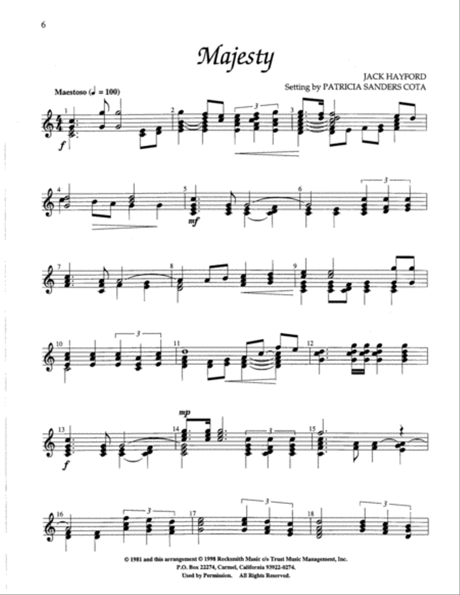 Twelve Bells for Praise and Worship Handbell Choir scores gallery preview page 2
