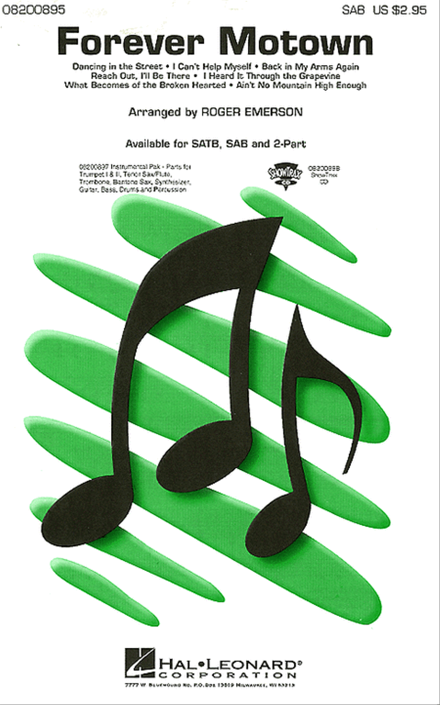 Forever Motown (Medley) 3-Part scores gallery preview page 1