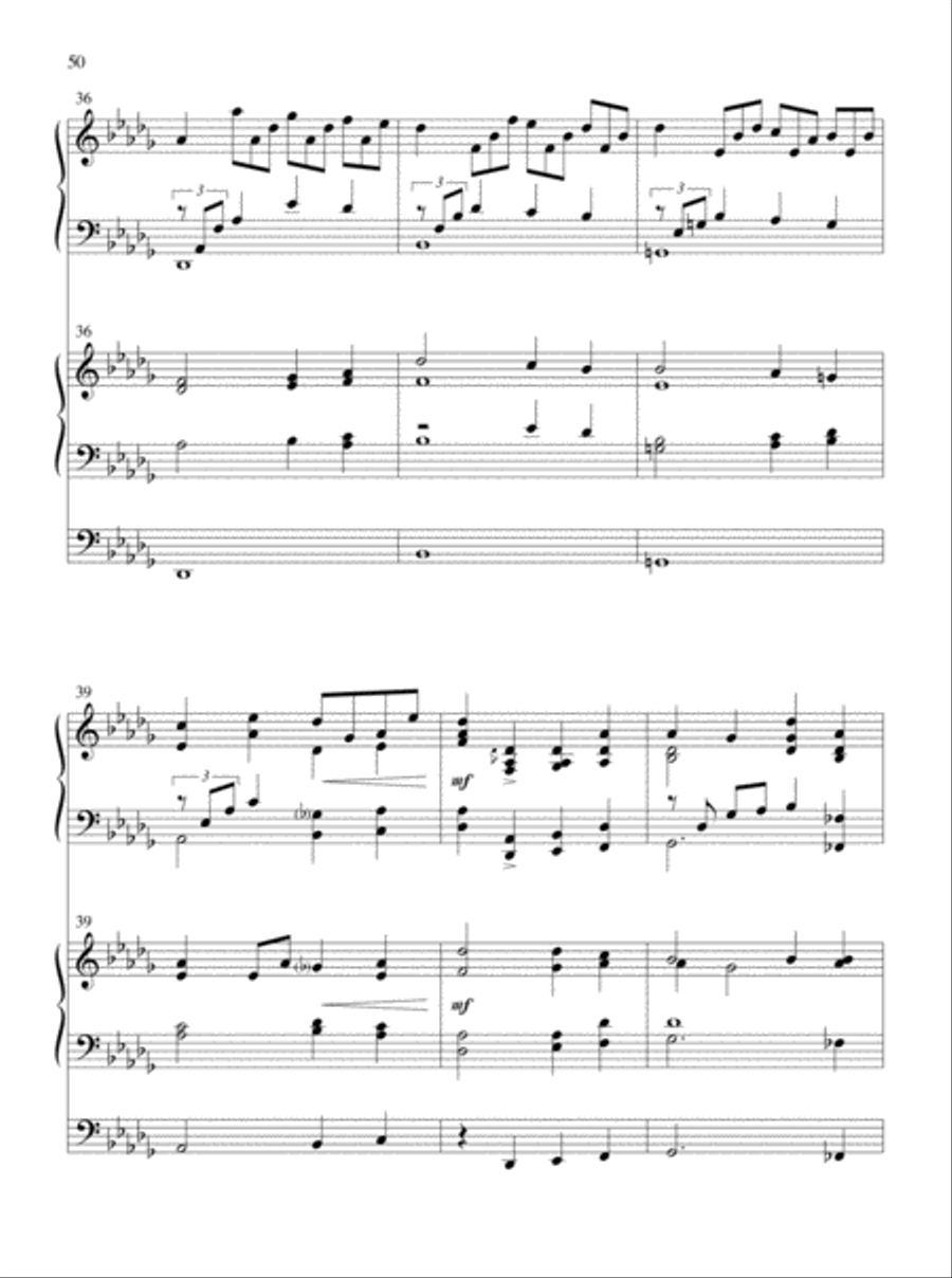 Glory and Honor, Praise and Adoration! Organ scores gallery preview page 29