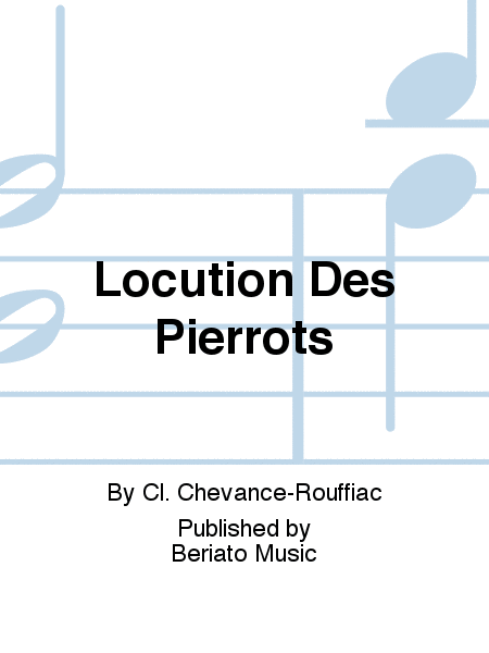 Locution Des Pierrots