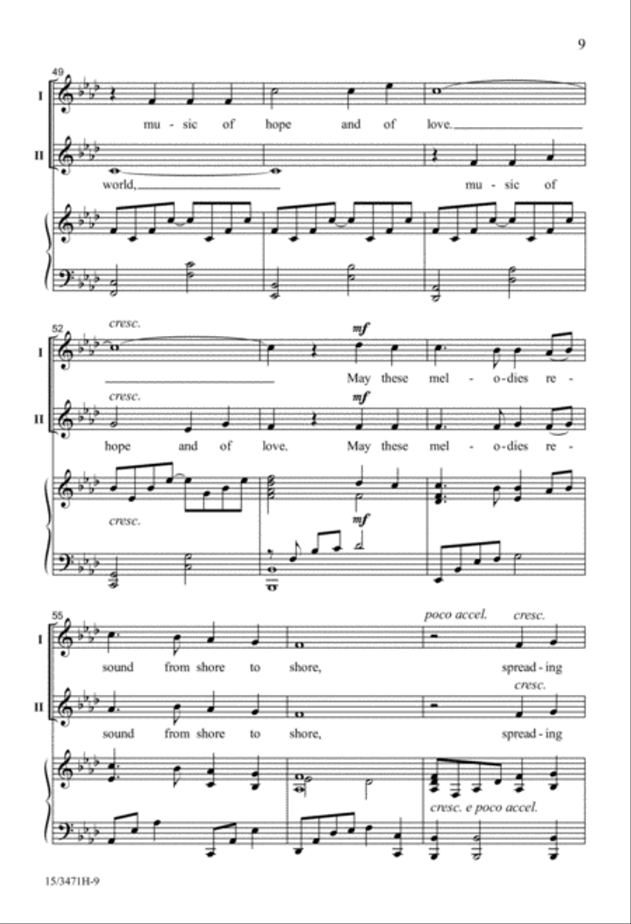 Clap and Sing, Join Together! 2-Part scores gallery preview page 9