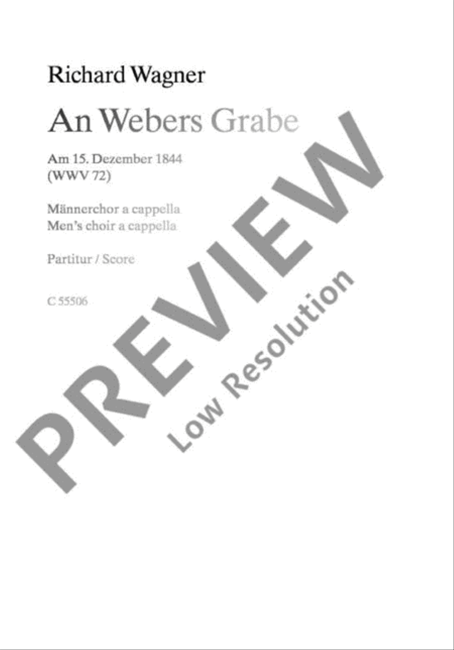 An Webers Grabe TTBB scores gallery preview page 2