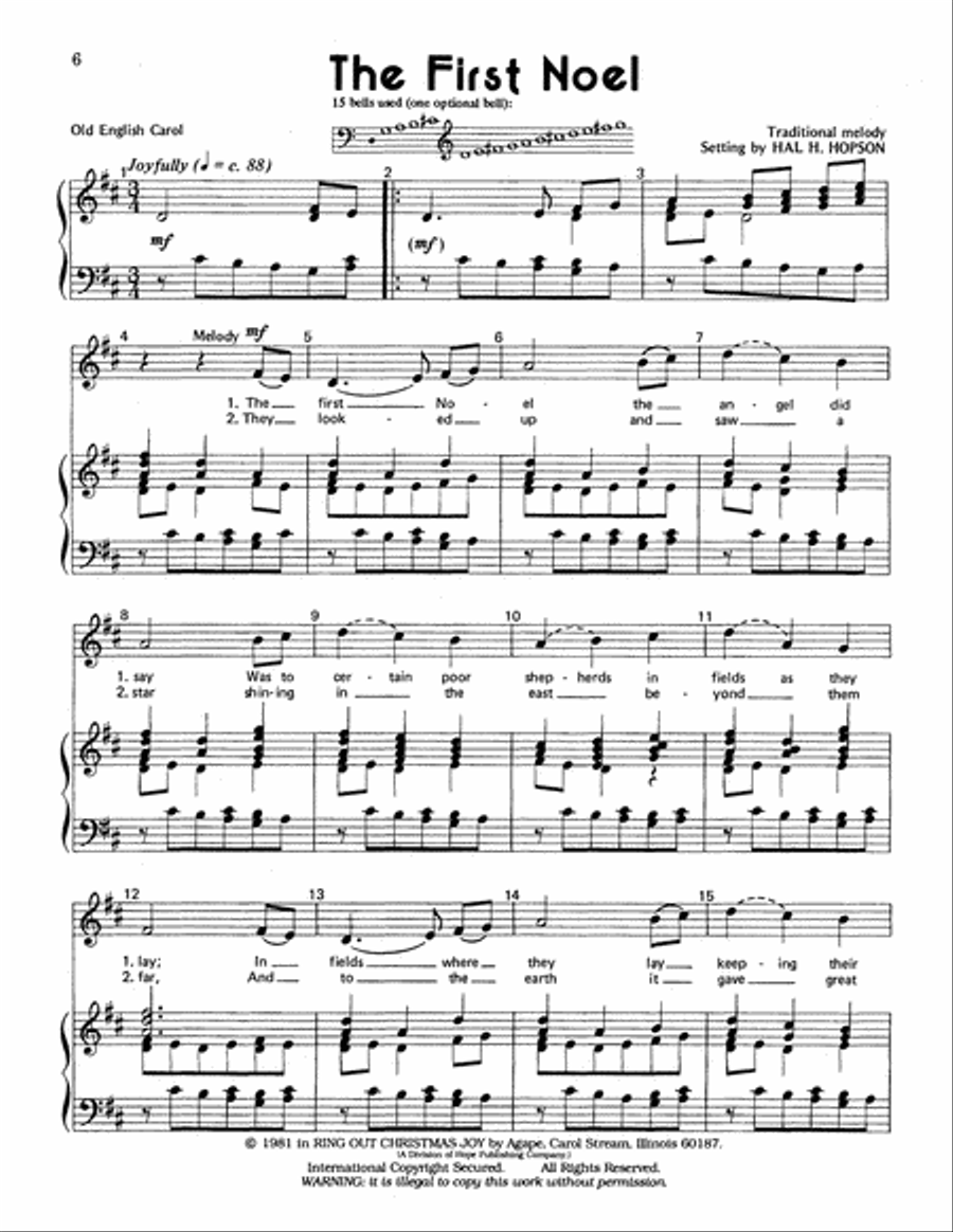 Ring Out Christmas Joy Choir scores gallery preview page 8