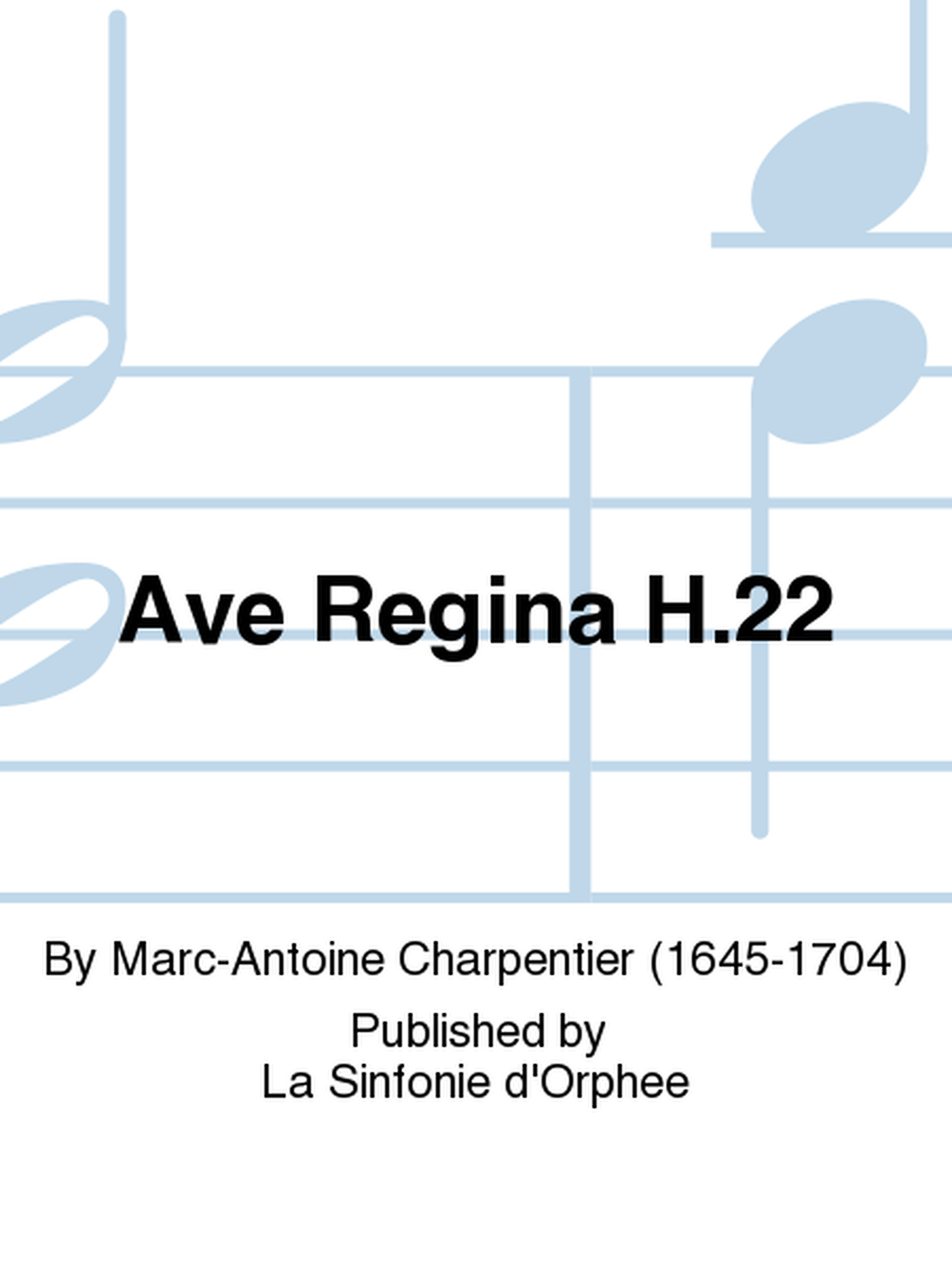 Ave Regina H.22