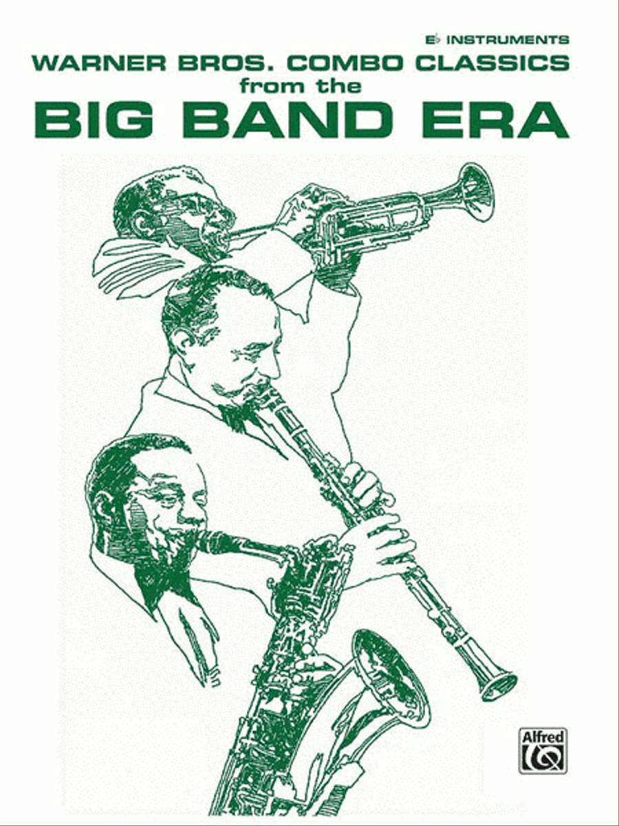 Warner Bros. Combo Classics from the Big Band Era Jazz Ensemble scores gallery preview page 1