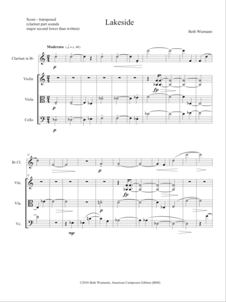[Wiemann] Lakeside and Magpie Small Ensemble scores gallery preview page 3