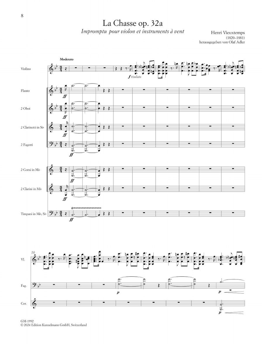 Works for violin and winds Violin scores gallery preview page 6