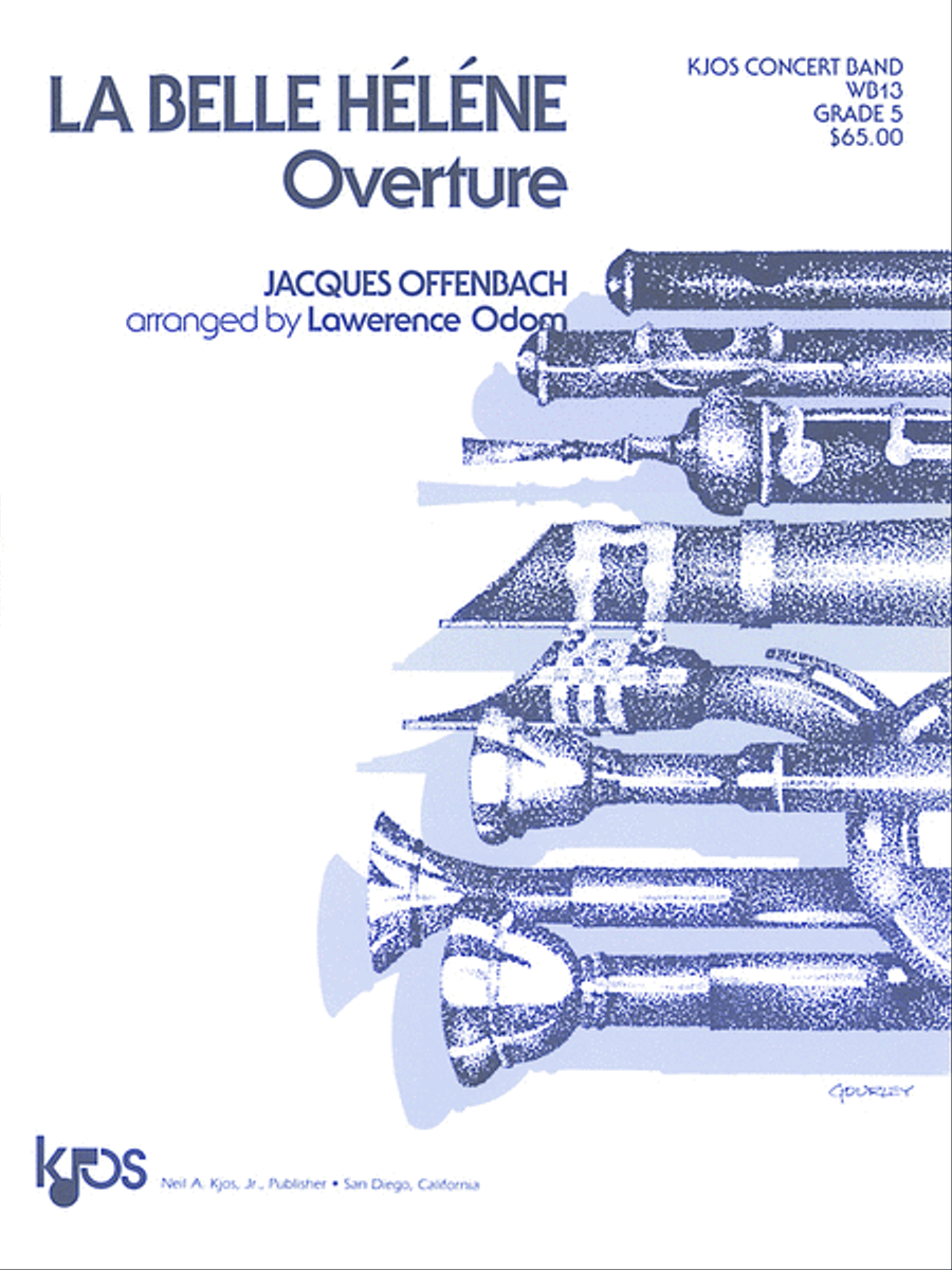La Belle Helene (Overture) Concert Band scores gallery preview page 1