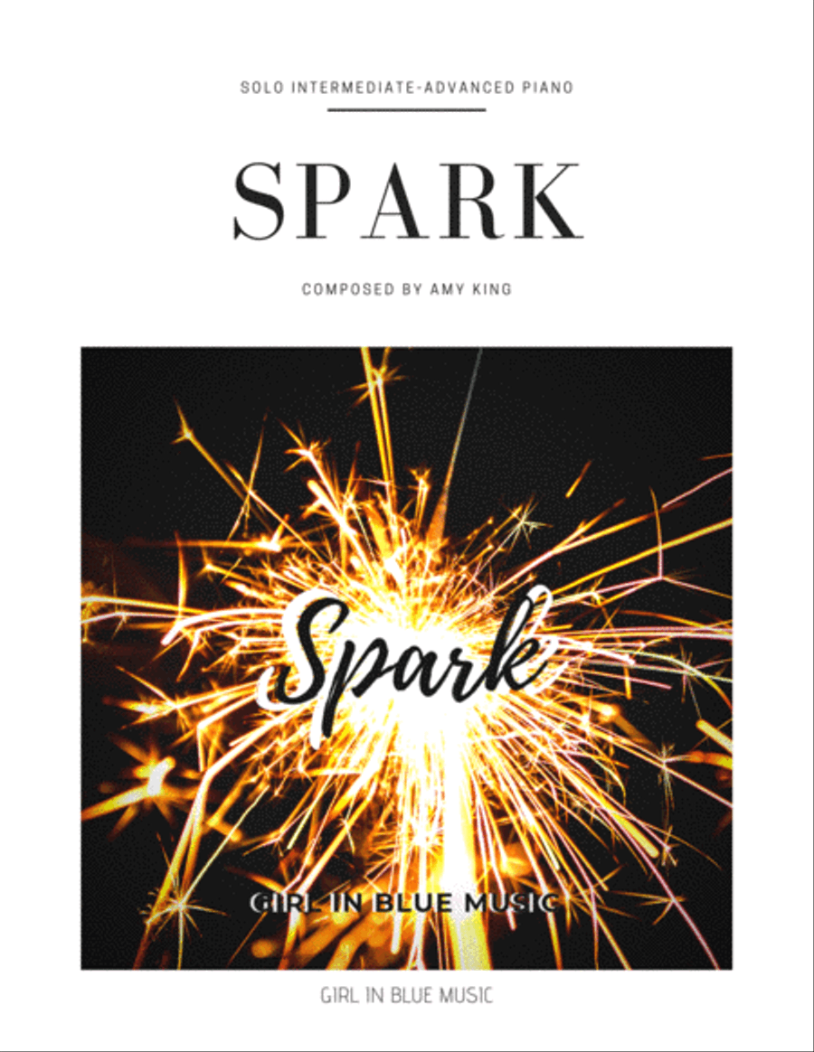 Spark Piano Solo scores gallery preview page 1