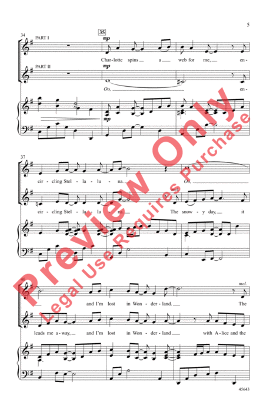 Stories of My Life Stories of My Life 2-Part scores gallery preview page 5