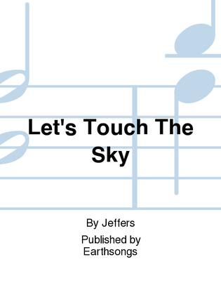 Book cover for let's touch the sky