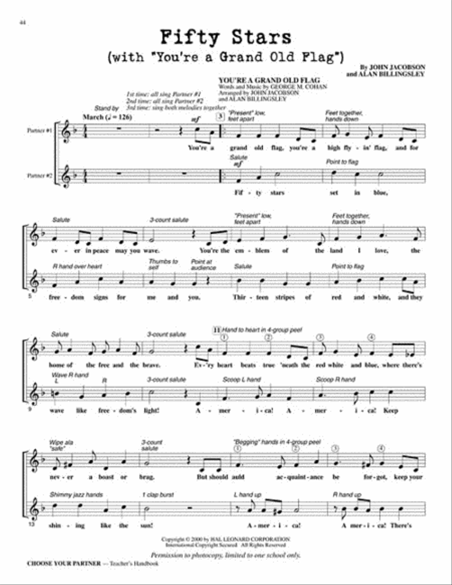 Choose Your Partner (Collection) Choir scores gallery preview page 4