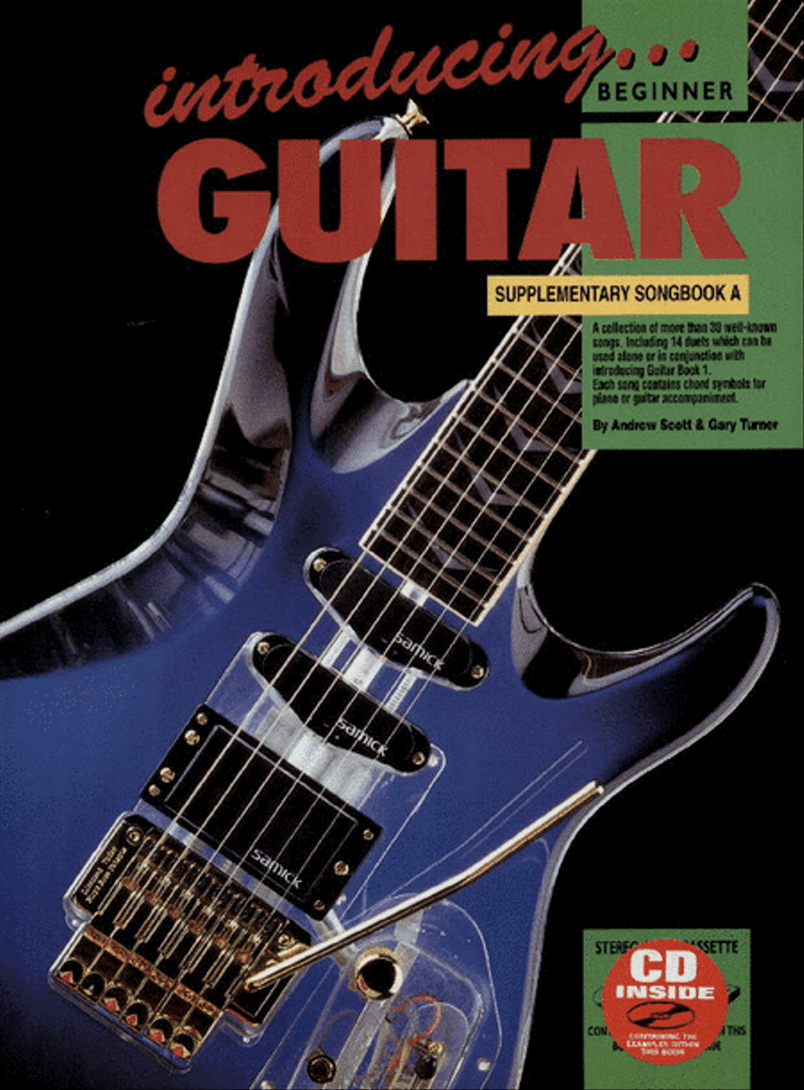 Progressive Intro Guitar Supplement Songbook A (Book/CD) Guitar scores gallery preview page 1