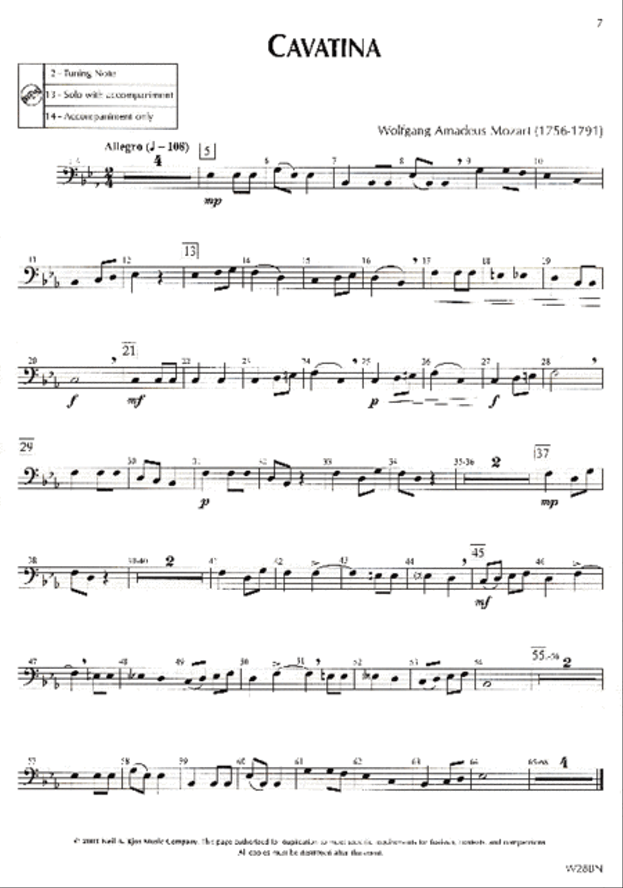Standard of Excellence: Festival Solos - Bassoon Concert Band Methods scores gallery preview page 2