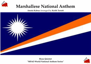 Book cover for Marshallese National Anthem for Brass Quintet