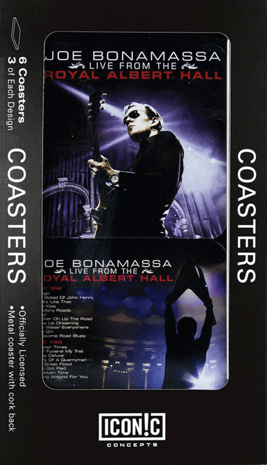Joe Bonamassa Tin Coaster Set – Royal Albert Hall School and Community scores gallery preview page 4