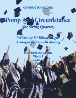 Book cover for Pomp and Cirumstance (for String Quartet)