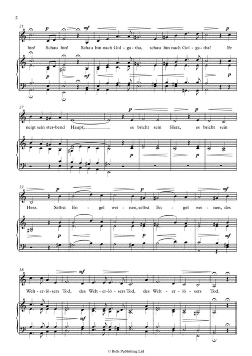 Der Tod des Erlosers, Op. 9 No. 4 (Solo song) (A minor)