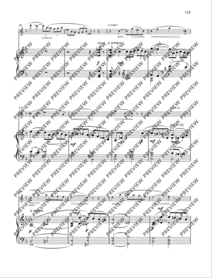 Suite Flute Solo scores gallery preview page 13