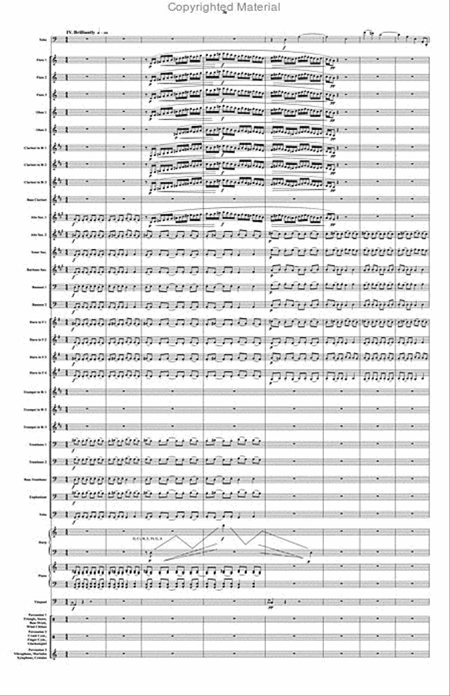 Concerto Concert Band scores gallery preview page 14