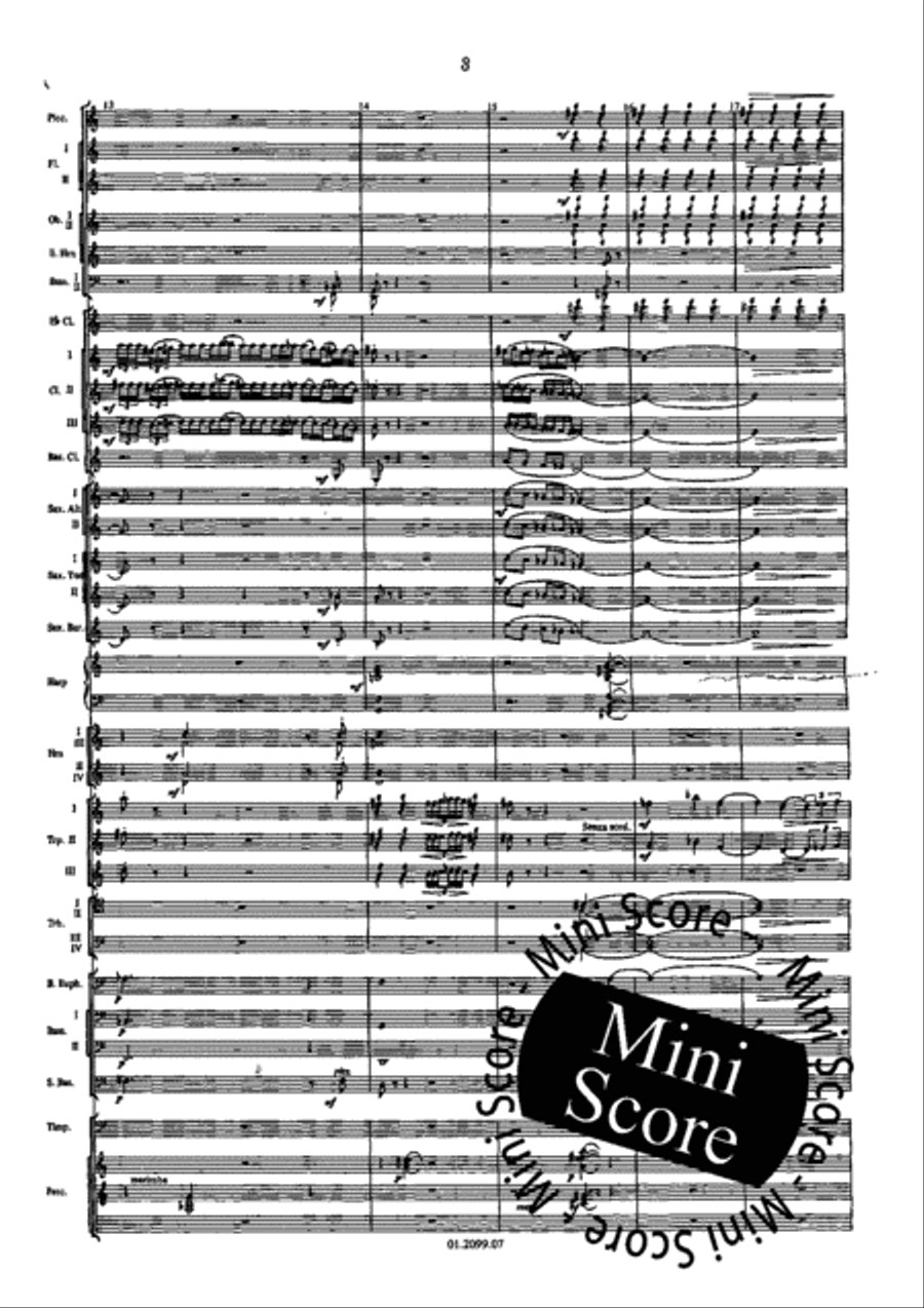 Hymns And Dances II Concert Band scores gallery preview page 9