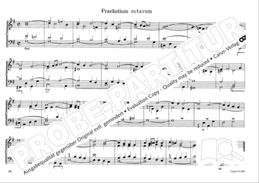 Musikalischer Blumenstrauss Organ Solo scores gallery preview page 43