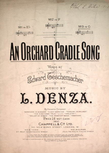 An Orchard Cradle Song