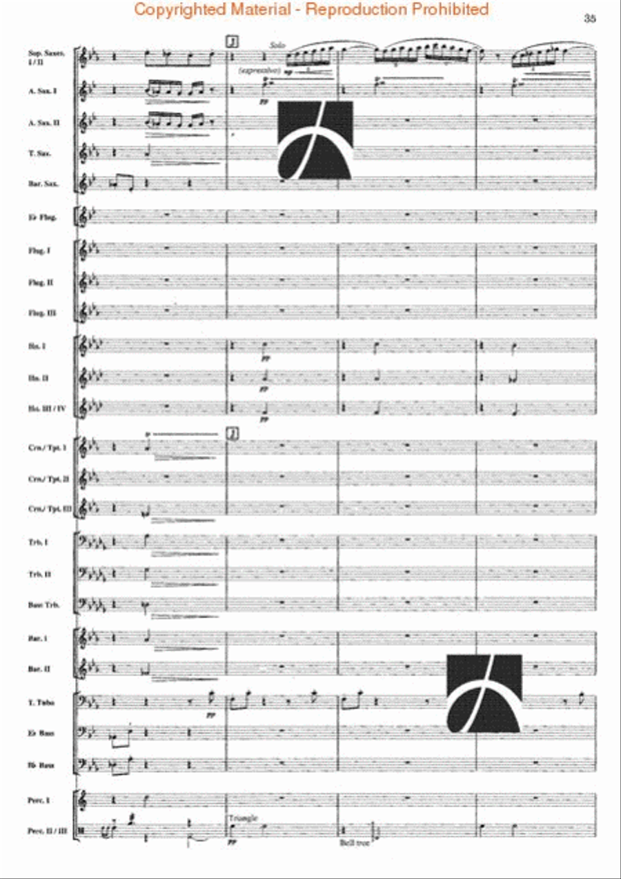 Firestorm Brass Band scores gallery preview page 35