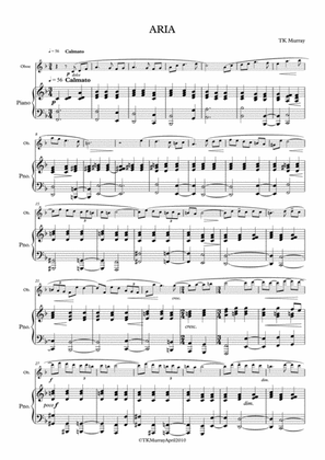 Murray - Aria - Oboe & Piano