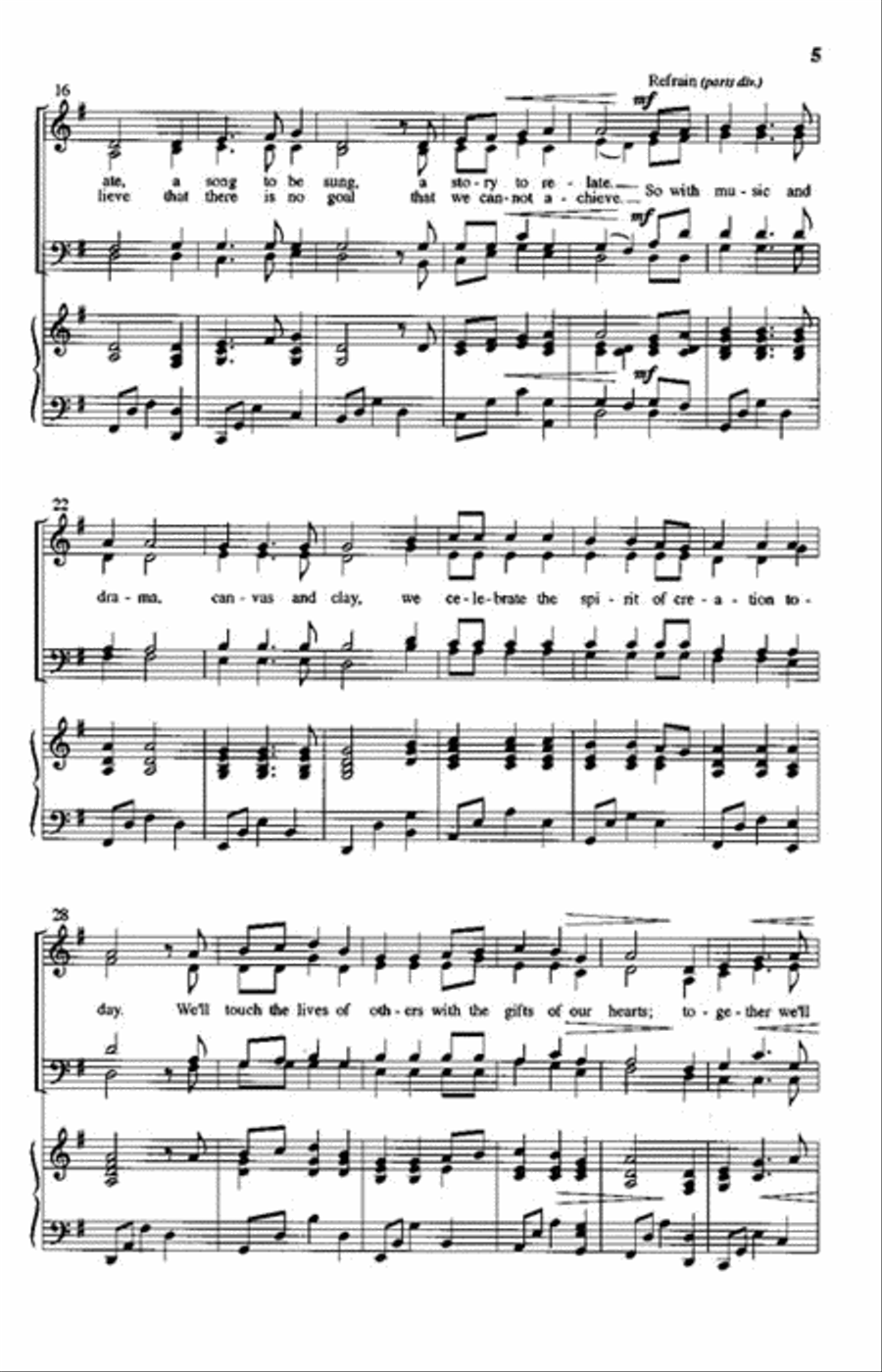 In Every Human Heart 4-Part scores gallery preview page 3