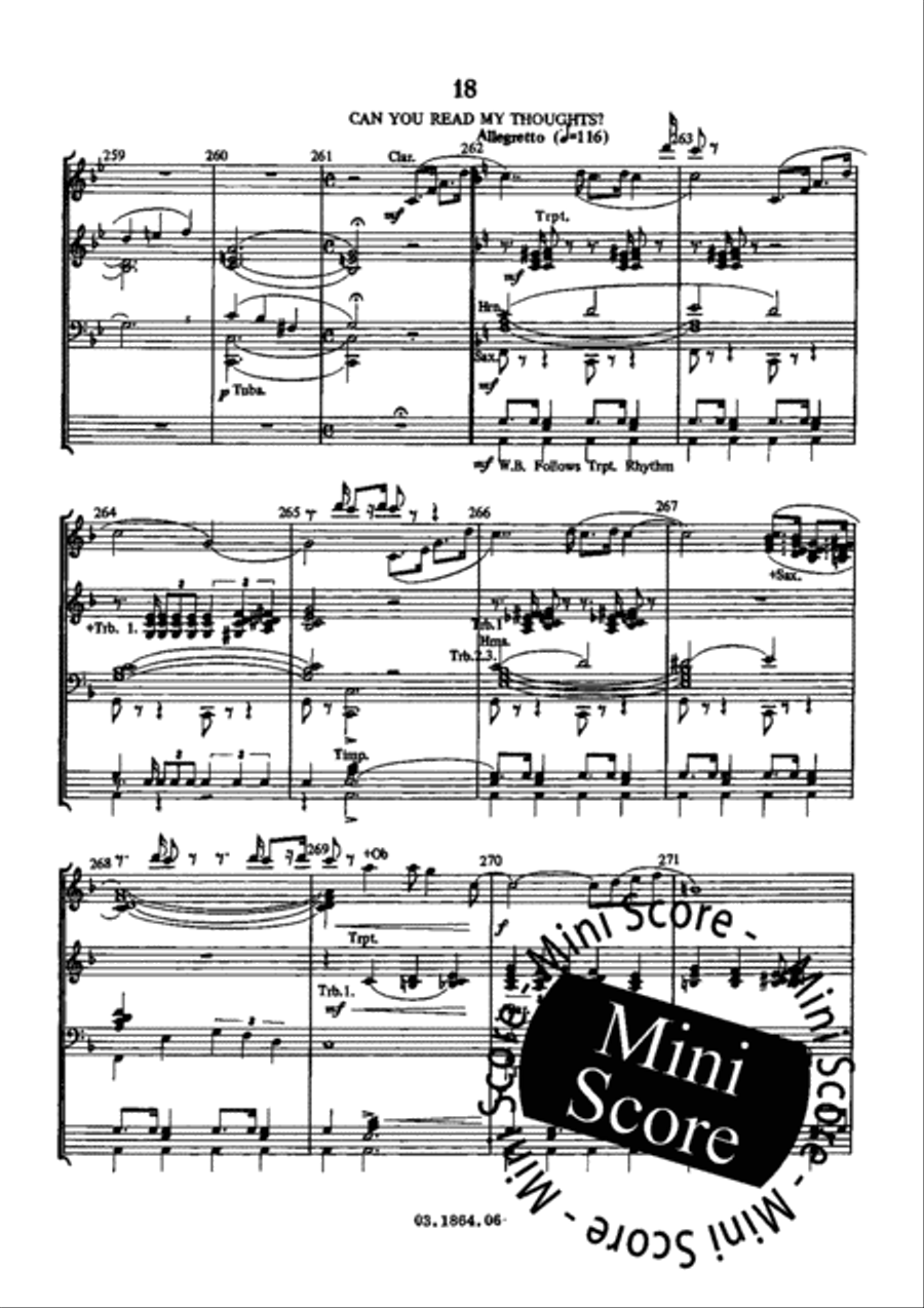 Magic Power Concert Band scores gallery preview page 20