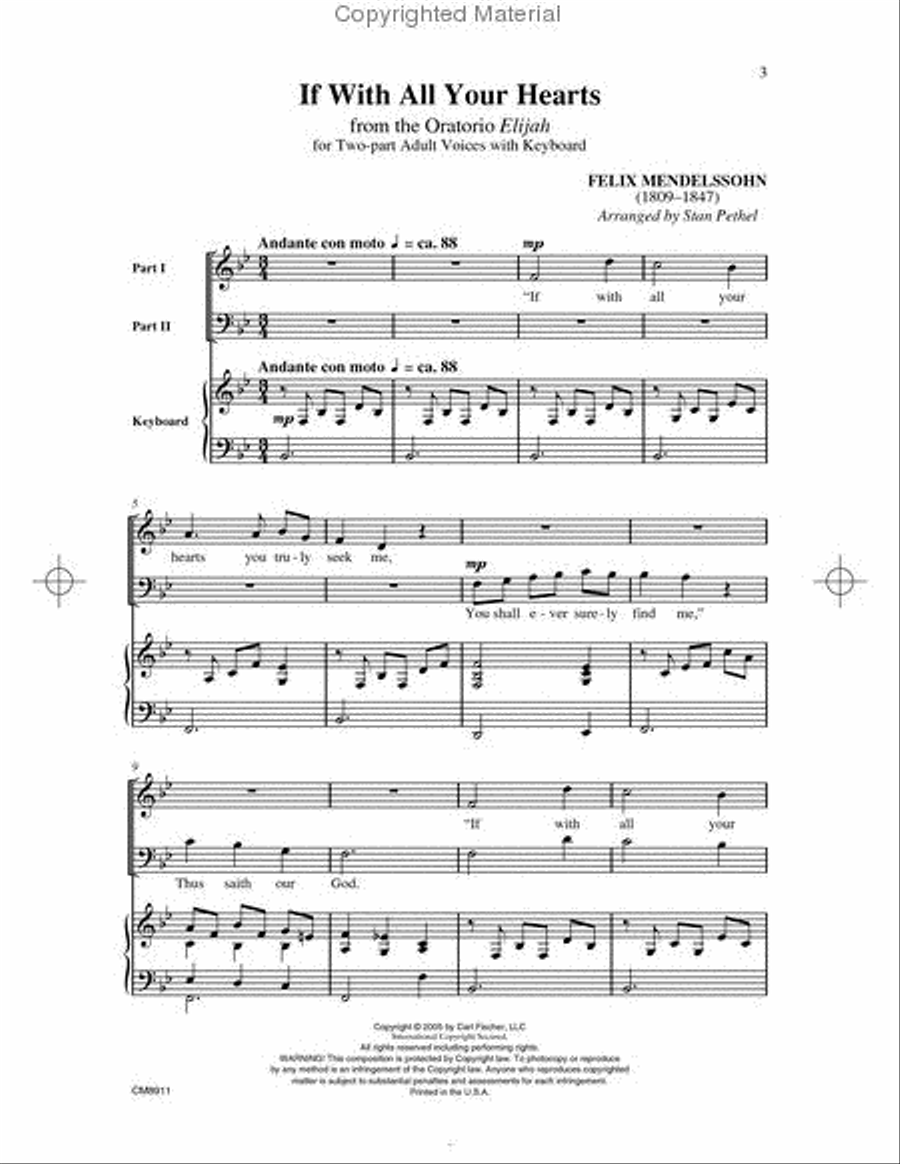 If With All Your Hearts 4-Part scores gallery preview page 2