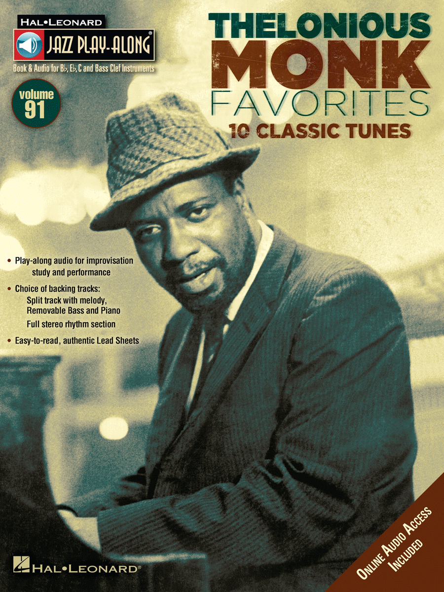 Thelonious Monk Favorites (Jazz Play-Along Volume 91)