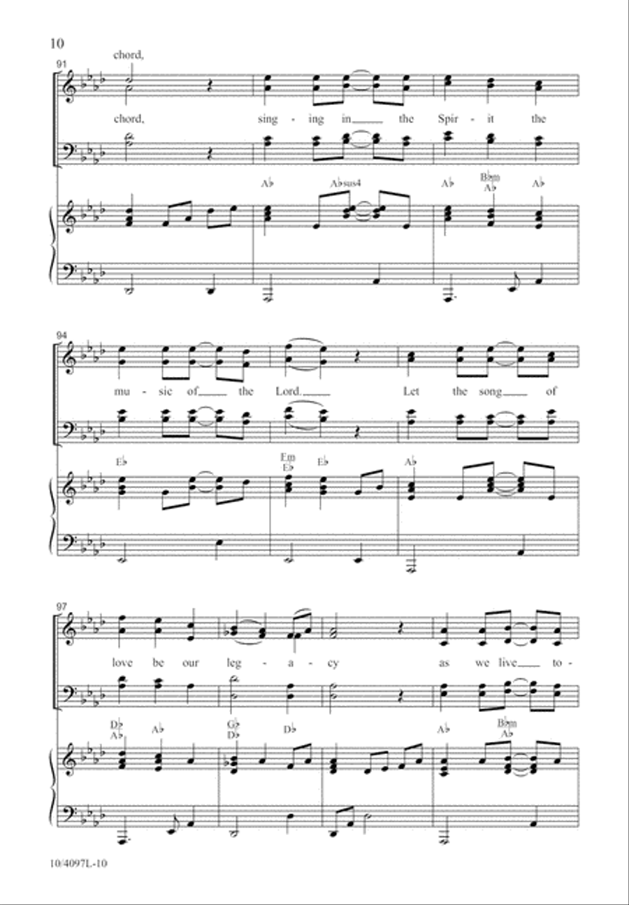 Sweet Harmony Sweet Harmony 4-Part scores gallery preview page 11
