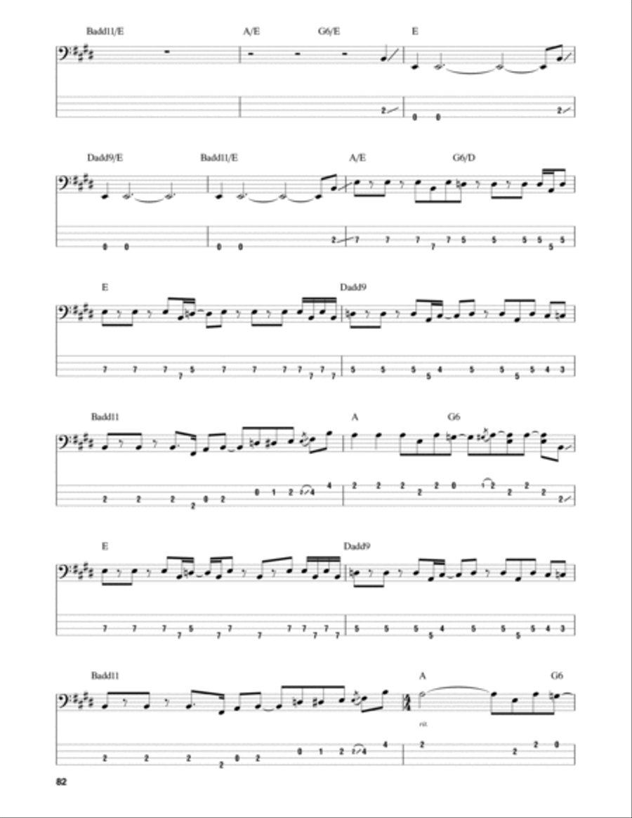 Xanadu Guitar Tablature scores gallery preview page 3
