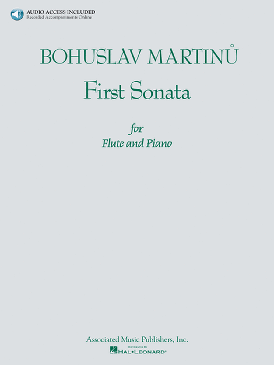 Bohuslav Martinu – First Sonata for Flute and Piano image number null