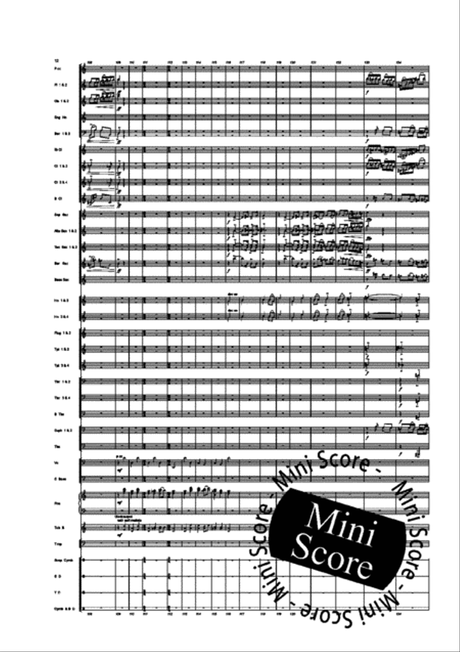 Tetis Tetis Concert Band scores gallery preview page 14